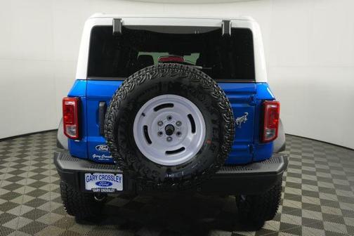 Velocity Blue Metallic 2026 Ford Bronco Heritage Edition