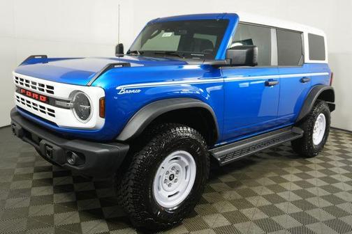 Velocity Blue Metallic 2026 Ford Bronco Heritage Edition