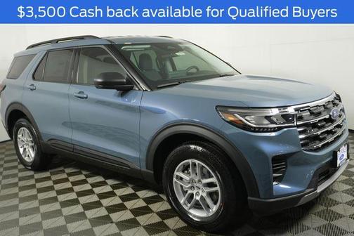 Vapor Blue Metallic 2026 Ford Explorer Active