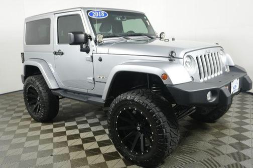 Billet Silver Metallic Clearcoat 2018 Jeep Wrangler JK Sahara