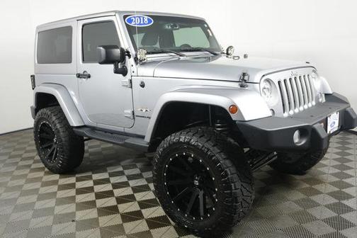Billet Silver Metallic Clearcoat 2018 Jeep Wrangler JK Sahara