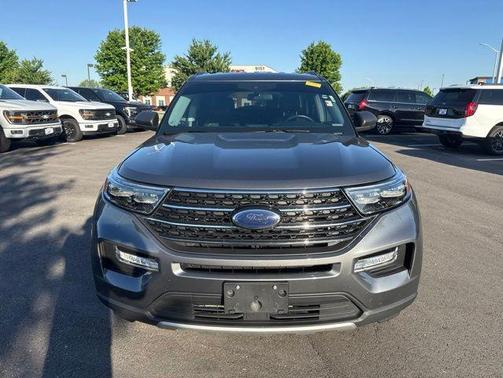 Carbonized Gray Metallic 2022 Ford Explorer XLT