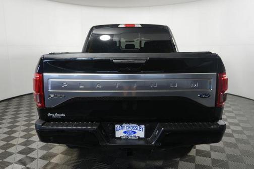 Shadow Black 2016 Ford F-150 Platinum