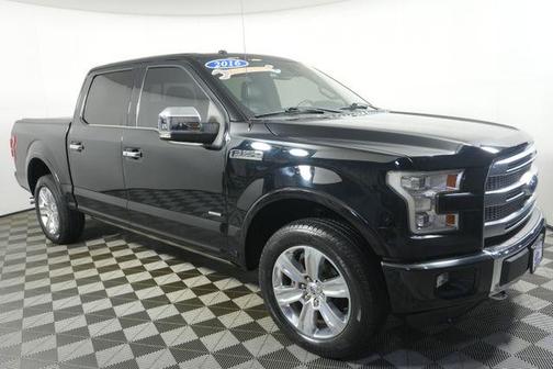 Shadow Black 2016 Ford F-150 Platinum