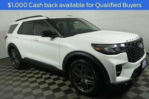 Star White 2026 Ford Explorer ST-Line