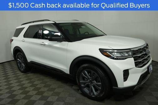 Star White 2026 Ford Explorer Active