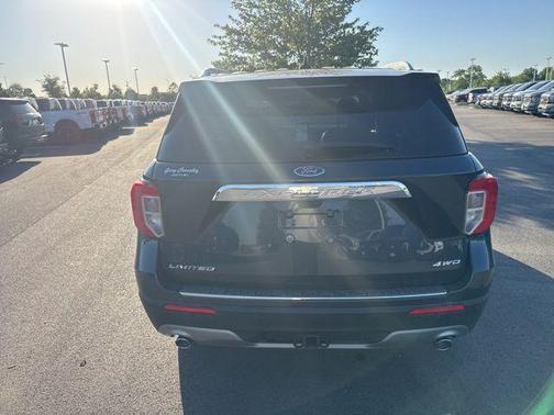 Stone Blue Metallic 2023 Ford Explorer Limited