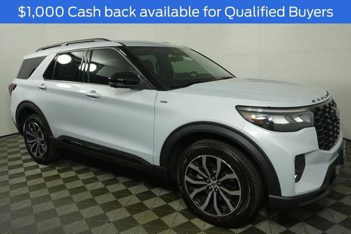 White 2026 Ford Explorer ST-Line