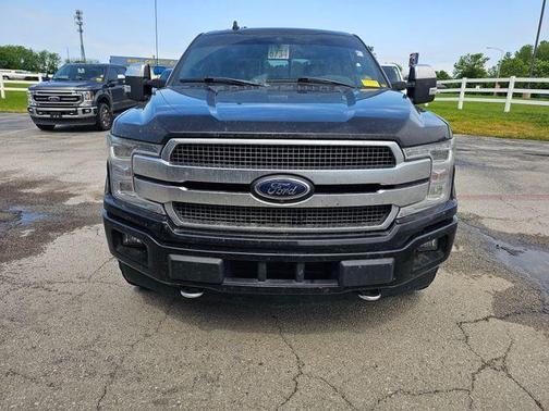 Agate Black Metallic 2020 Ford F-150 Platinum