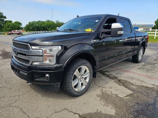 Agate Black Metallic 2020 Ford F-150 Platinum
