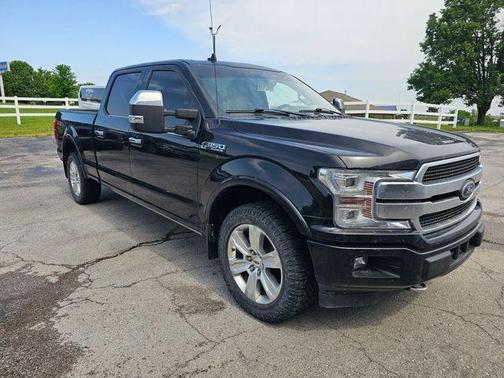 Agate Black Metallic 2020 Ford F-150 Platinum