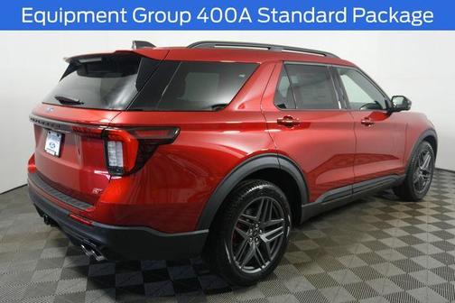 Red 2026 Ford Explorer ST