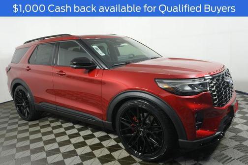 Rapid Red Metallic Tinted Clearcoat 2026 Ford Explorer ST