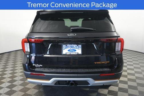 Agate Black Metallic 2026 Ford Explorer Tremor