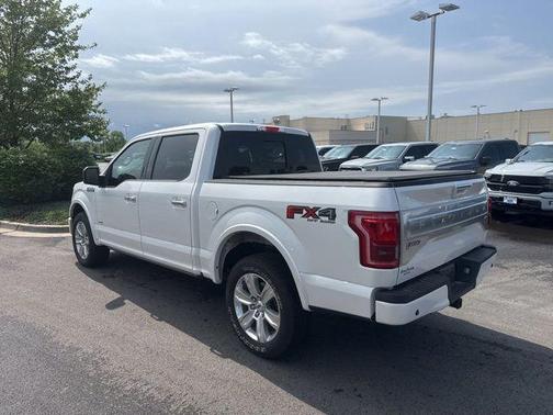 White Platinum Tri-Coat Metallic 2017 Ford F-150 Platinum