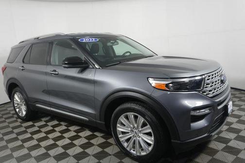 Carbonized Gray Metallic 2022 Ford Explorer Limited