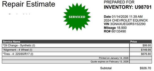 2024 Chevrolet Equinox 1LT