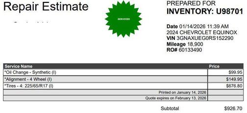 2024 Chevrolet Equinox 1LT
