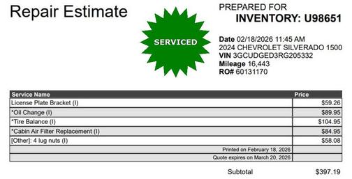 2024 Chevrolet Silverado 1500 LTZ