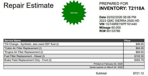 2023 GMC Sierra 2500 Denali