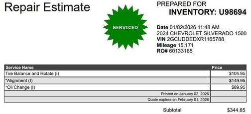 2024 Chevrolet Silverado 1500 LT