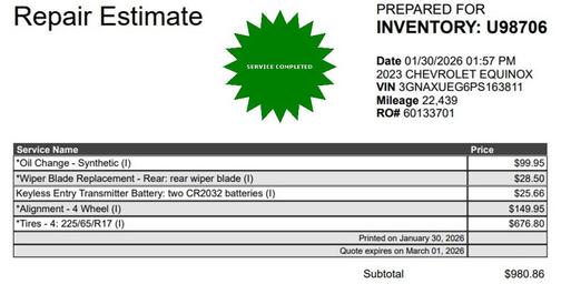 2023 Chevrolet Equinox 1LT