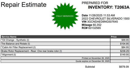 2022 Chevrolet Silverado 1500 WT