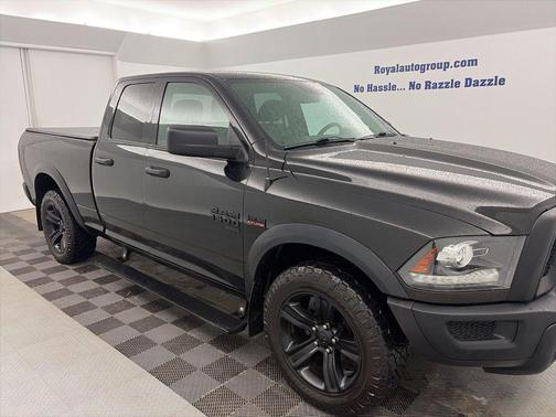 Diamond Black Crystal Pearlcoat 2021 RAM 1500 Classic Warlock Quad Cab 4x4 6'4' Box