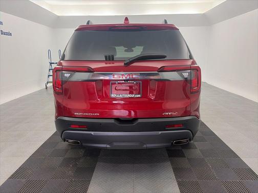 Volcanic Red Tintcoat 2023 GMC Acadia AWD AT4