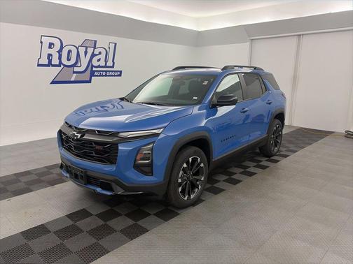 Reef Blue Metallic 2026 Chevrolet Equinox AWD RS