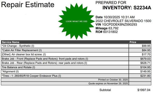 2022 Chevrolet Silverado 1500 LT