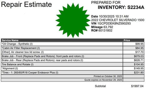 2022 Chevrolet Silverado 1500 LT