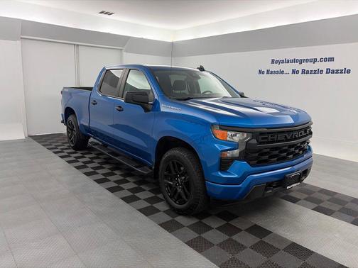 Glacier Blue Metallic 2023 Chevrolet Silverado 1500 Custom