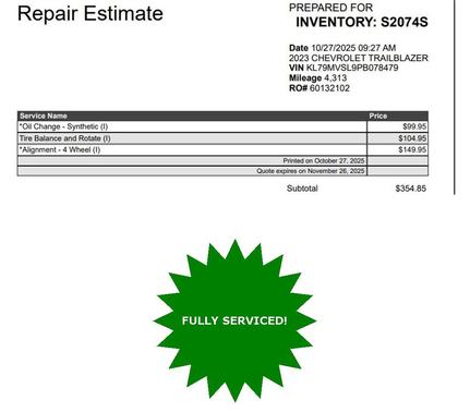 2023 Chevrolet Trailblazer ACTIV