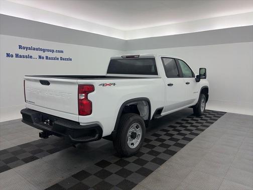 Summit White 2026 Chevrolet Silverado 2500 Crew Cab, Standard Bed, WT, 4WD