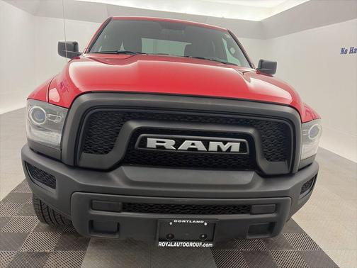 Flame Red Clearcoat 2022 RAM 1500 Classic Warlock Quad Cab 4x4 6'4' Box