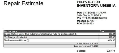 2024 Toyota Tundra SR5