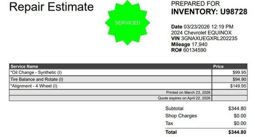 2024 Chevrolet Equinox 1LT