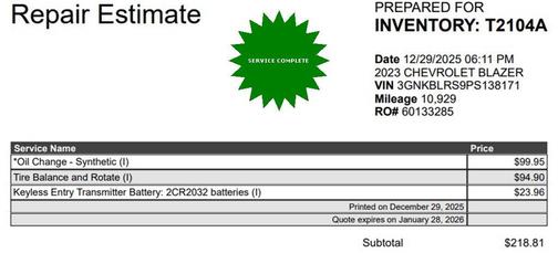 2023 Chevrolet Blazer Premier