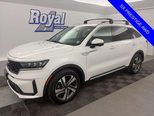 Snow White Pearl 2023 Kia Sorento Hybrid SX Prestige