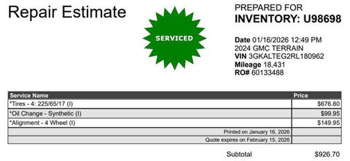 2024 GMC Terrain SLE