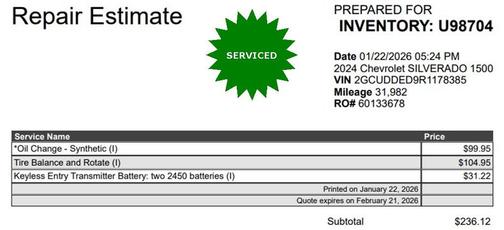 2024 Chevrolet Silverado 1500 LT