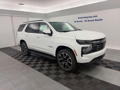 Summit White 2026 Chevrolet Tahoe 4WD RST