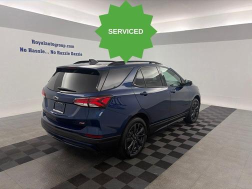 Blue Glow Metallic 2022 Chevrolet Equinox AWD RS
