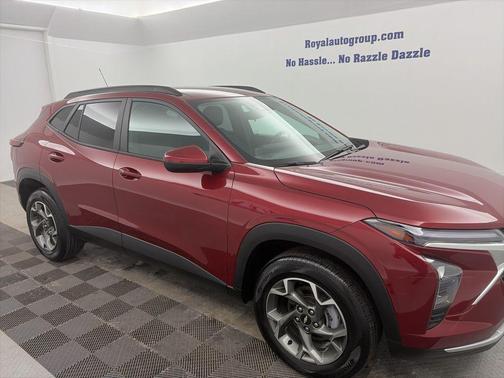 Crimson Metallic 2024 Chevrolet Trax LT