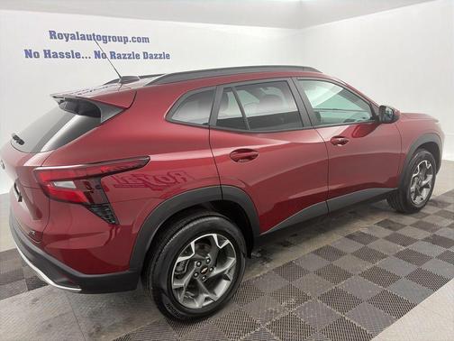 Crimson Metallic 2024 Chevrolet Trax LT