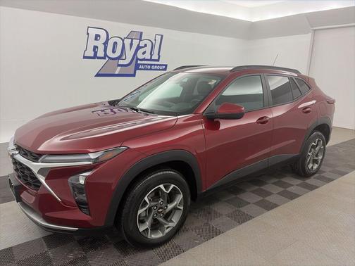 Crimson Metallic 2024 Chevrolet Trax LT