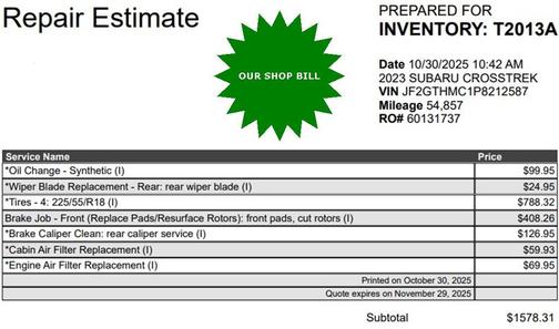 2023 Subaru Crosstrek Limited