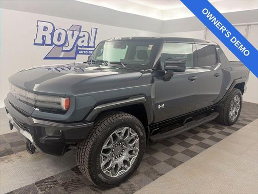 Graphite Blue Metallic 2025 GMC HUMMER EV Pickup 3X