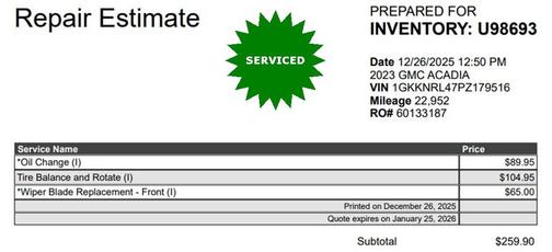 2023 GMC Acadia AWD SLE